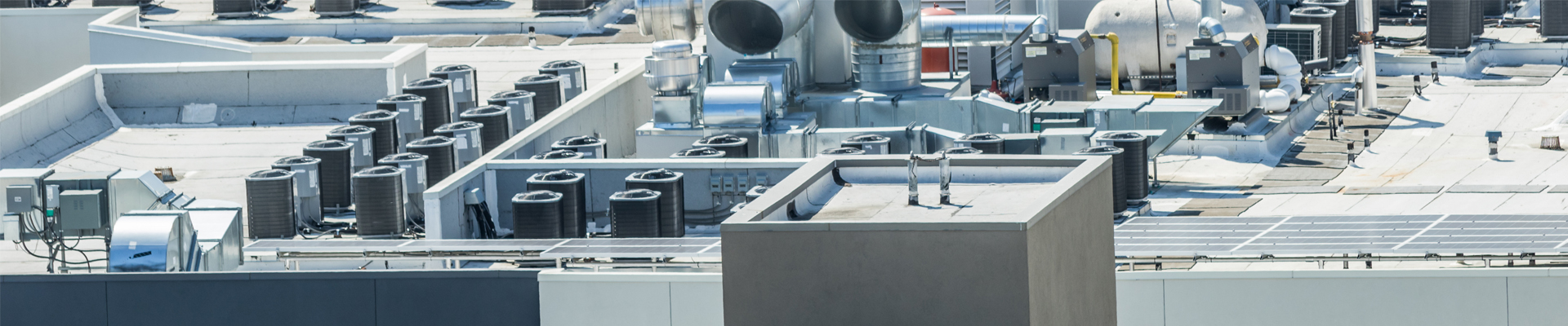 AC Units on Top of Building